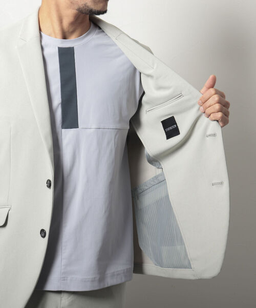 Stutostein Nolley's（シュテットシュタインノーリーズ）の「【Stutostein/シュテットシュタイン】MODERN FIT JK ストレッチジャケット（テーラードジャケット・メンズ・ブラック/ベージュ・SMALL/MEDIUM/LARGE/X-LARGE）」の15枚目の写真