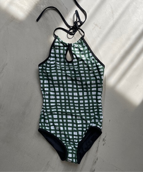 SANSeLF（サンセルフ）の「チェックカラースイムウェア  sanws22s003【SANSeLF】（水着・レディース・グリーン・FREE）」の20枚目の写真