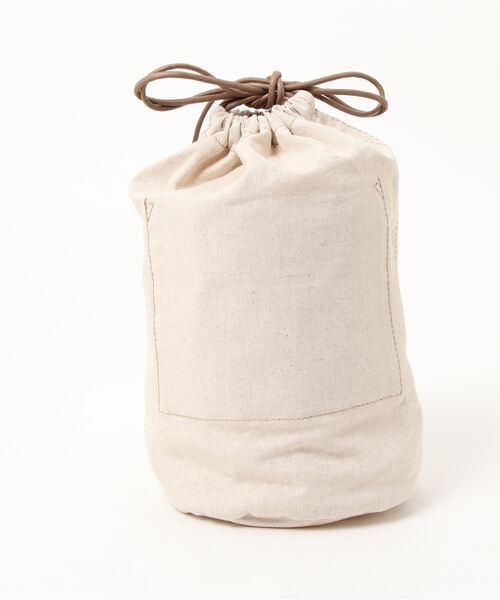 The Bagmati（ザバグマティ）の「【The Bagmati（バグマティ）】レザーハンドルバスケットＳ（かごバッグ・レディース・ベージュ・FREE）」の6枚目の写真