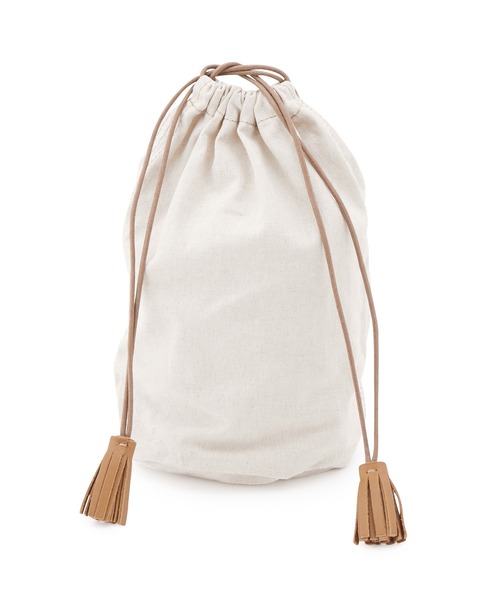 The Bagmati（ザバグマティ）の「【The Bagmati（バグマティ）】レザーハンドルバスケットＳ（かごバッグ・レディース・ベージュ・FREE）」の19枚目の写真