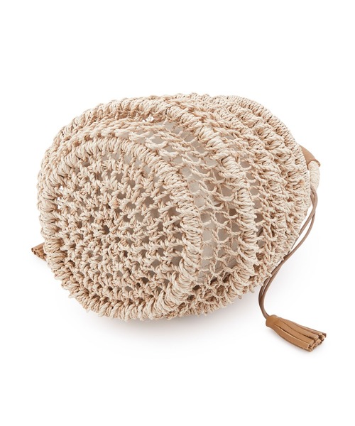 The Bagmati（ザバグマティ）の「【The Bagmati（バグマティ）】レザーハンドルバスケットＳ（かごバッグ・レディース・ベージュ・FREE）」の22枚目の写真