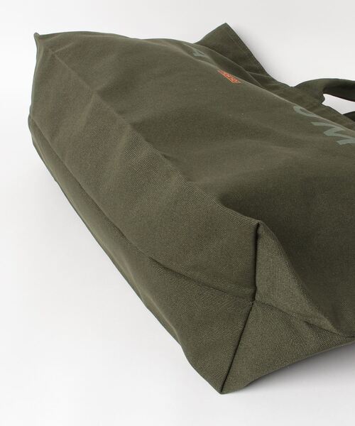 APPLEBUM（アップルバム）の「Logo Canvas Zip Totebag（トートバッグ・メンズ・オリーブ・FREE）」の13枚目の写真