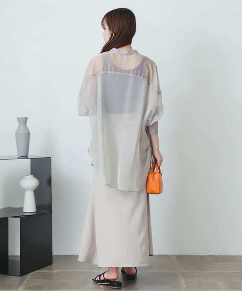 セール】リネンライクマーメイドスカート（スカート）｜SENSE OF PLACE