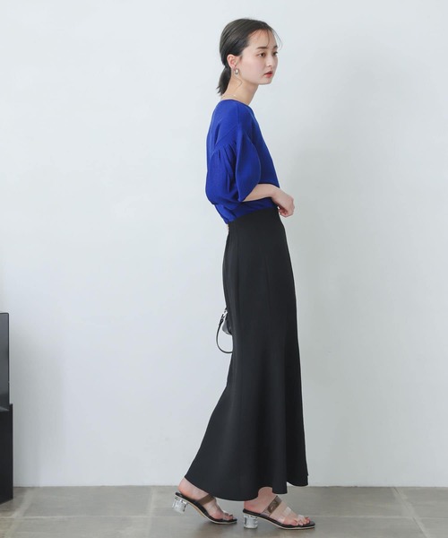 セール】リネンライクマーメイドスカート（スカート）｜SENSE OF PLACE