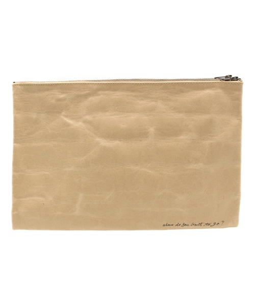 MATATABI（マタタビ）の「MATATABI 『NEW YORK』クラッチバッグ（クラッチバッグ・メンズ・ベージュ・FREE）」の6枚目の写真