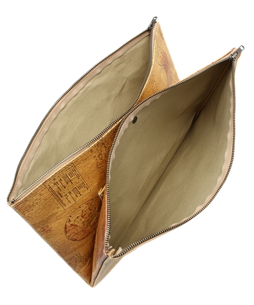 MATATABI（マタタビ）の「MATATABI 『NEW YORK』クラッチバッグ（クラッチバッグ・メンズ・ベージュ・FREE）」の11枚目の写真