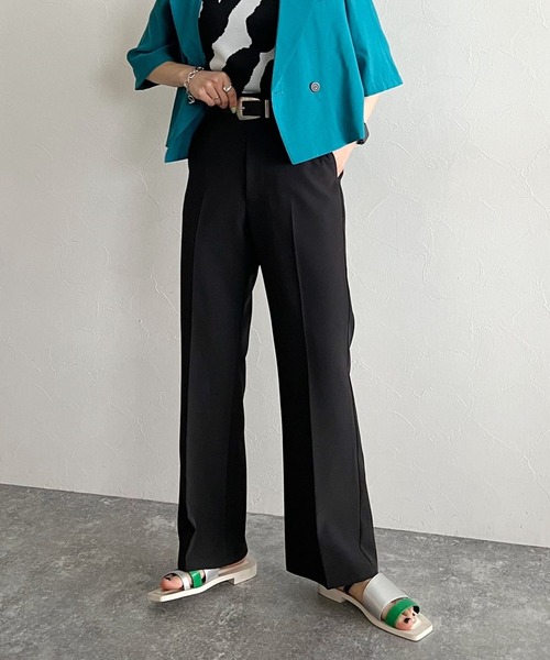 PAGEBOY（ページボーイ）の「クラシックスラックス（スラックス・レディース・ブラック/グレイッシュベージュ/ライム/ピンク系その他・LARGE/MEDIUM/SMALL）」の15枚目の写真