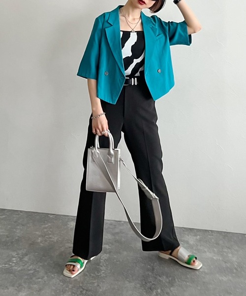 PAGEBOY（ページボーイ）の「クラシックスラックス（スラックス・レディース・ブラック/グレイッシュベージュ/ライム/ピンク系その他・LARGE/MEDIUM/SMALL）」の16枚目の写真