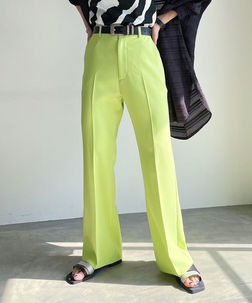 PAGEBOY（ページボーイ）の「クラシックスラックス（スラックス・レディース・ブラック/グレイッシュベージュ/ライム/ピンク系その他・LARGE/MEDIUM/SMALL）」の19枚目の写真