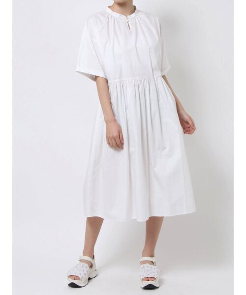 merry jenny(メリージェニー)の「【WEB限定】チャイナミモレワンピース(ワンピース・レディース・オフホワイト/ブラック/グリーン・FREE)」の20枚目の写真