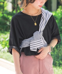 n'OrLABEL | 【機能素材】『ゆるっとUネックTシャツ』(Tシャツ/カットソー)