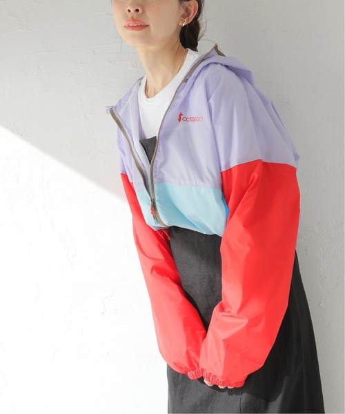 U by SPICK&SPAN（ユーバイスピックアンドスパン）の「【COTOPAXI/コトパクシ】 TECA CROP JACKET（ブルゾン・レディース・パープル/ライトグリーン・FREE）」の2枚目の写真