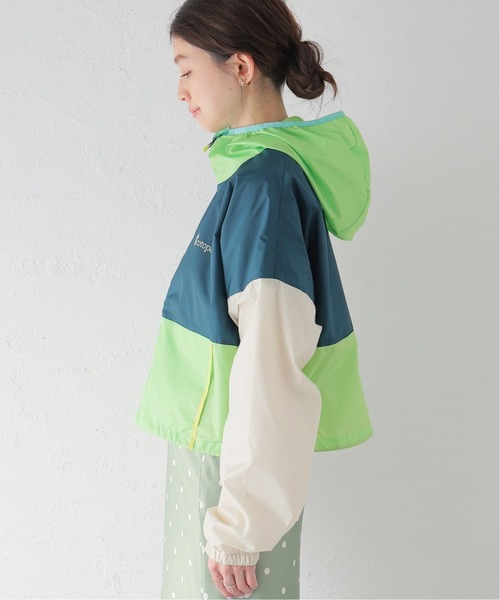 U by SPICK&SPAN（ユーバイスピックアンドスパン）の「【COTOPAXI/コトパクシ】 TECA CROP JACKET（ブルゾン・レディース・パープル/ライトグリーン・FREE）」の3枚目の写真