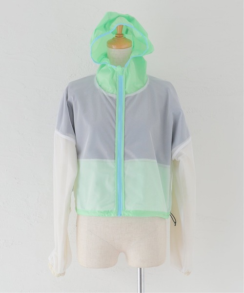 U by SPICK&SPAN（ユーバイスピックアンドスパン）の「【COTOPAXI/コトパクシ】 TECA CROP JACKET（ブルゾン・レディース・パープル/ライトグリーン・FREE）」の4枚目の写真