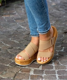 【ITALIAN SHOEMAKERS】厚底ミュールサンダル(922301)