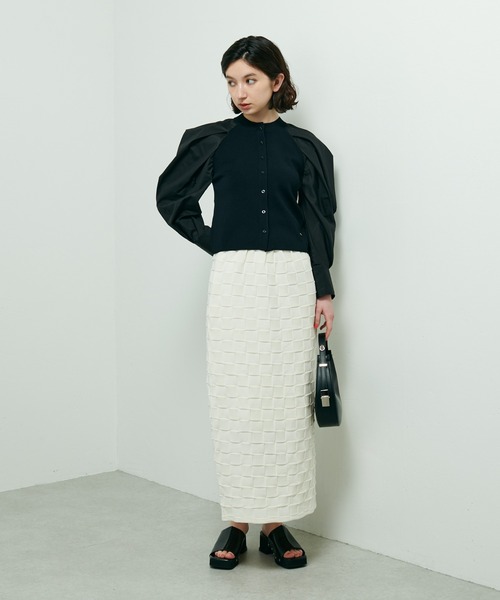 Lui's（ルイス）の「ワンハンドルムーンバッグ（ハンドバッグ・レディース・ブラック/ホワイト/グリーン系その他6・FREE）」の6枚目の写真