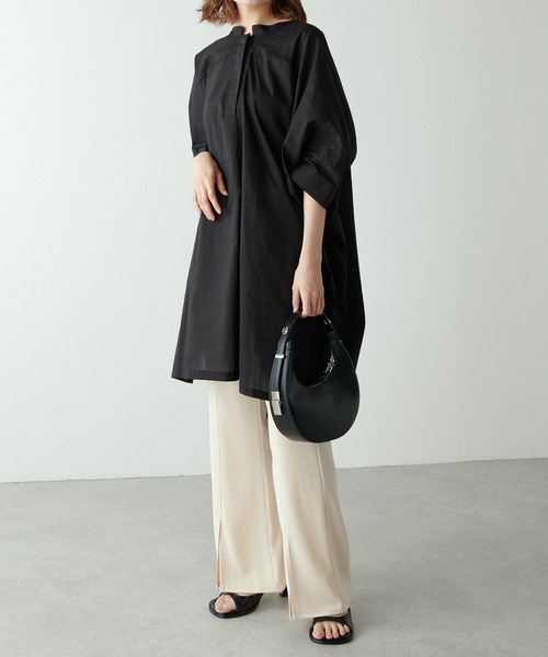 Lui's（ルイス）の「ワンハンドルムーンバッグ（ハンドバッグ・レディース・ブラック/ホワイト/グリーン系その他6・FREE）」の18枚目の写真