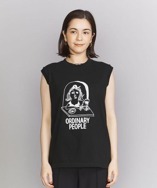 FUNG（ファング）の「＜FUNG＞プリント スリーブレス Tシャツ（Tシャツ/カットソー・レディース・ホワイト/ブラック・FREE）」の5枚目の写真