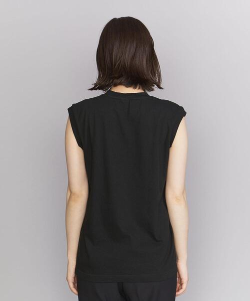 FUNG（ファング）の「＜FUNG＞プリント スリーブレス Tシャツ（Tシャツ/カットソー・レディース・ホワイト/ブラック・FREE）」の14枚目の写真