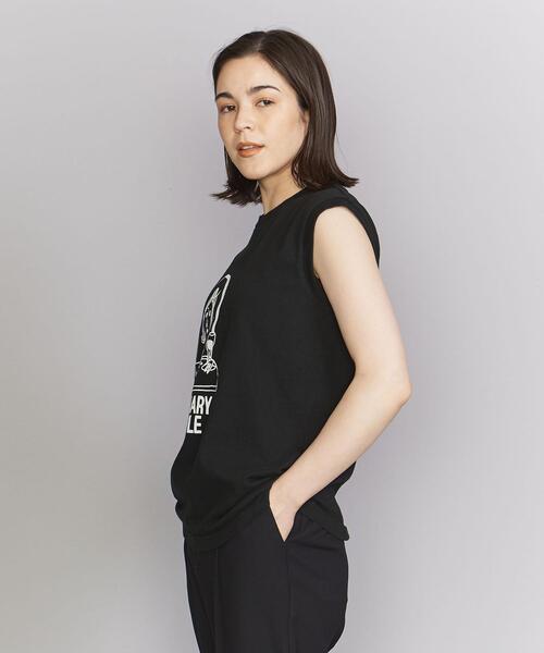 FUNG（ファング）の「＜FUNG＞プリント スリーブレス Tシャツ（Tシャツ/カットソー・レディース・ホワイト/ブラック・FREE）」の12枚目の写真