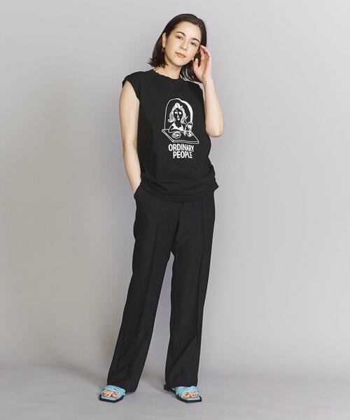 FUNG（ファング）の「＜FUNG＞プリント スリーブレス Tシャツ（Tシャツ/カットソー・レディース・ホワイト/ブラック・FREE）」の16枚目の写真