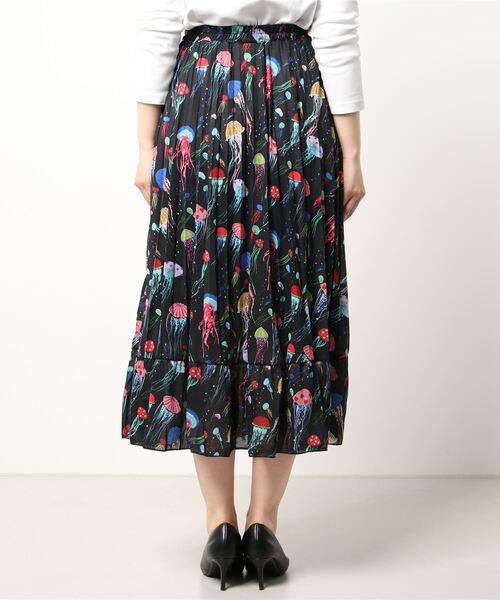 じゅん ScoLar 153605：バイカラースポーティースカート