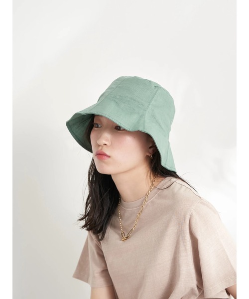 earth music&ecology（アースミュージックアンドエコロジー）の「チューリップハット（ハット・レディース・ブラック/ブラウン/グリーン・FREE）」の18枚目の写真