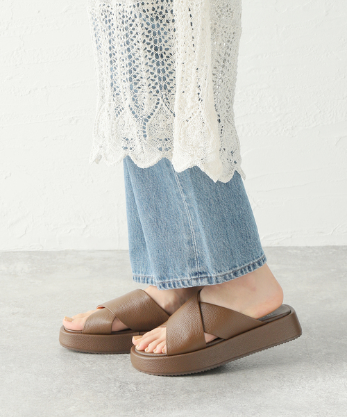 JOURNAL STANDARD（ジャーナルスタンダード）の「【MOHI/モヒ】プラットフォームサンダル（サンダル・レディース・ブラック/ブラウン・38/36/37）」の18枚目の写真