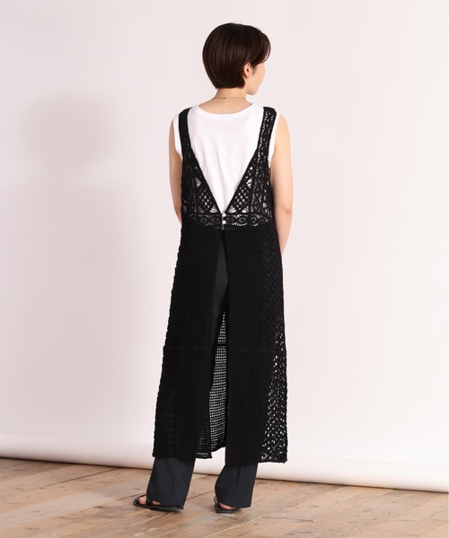 cepo（セポ）の「パッチワーククロシェワンピース　2WAY（ワンピース・レディース・オフホワイト/ブラック・M）」の15枚目の写真