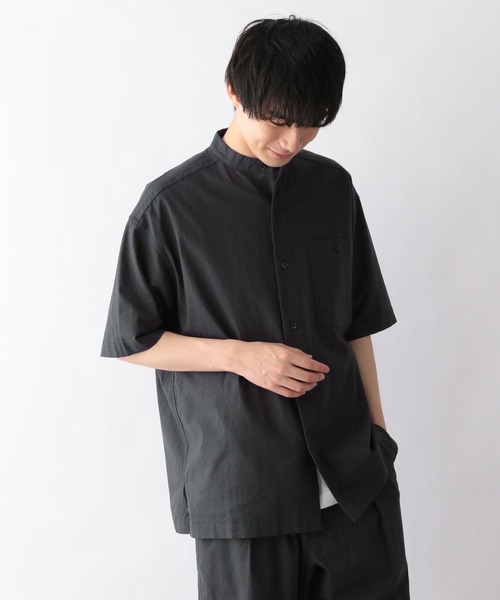 GLOBAL WORK(グローバルワーク)の「リネンミックスリラックスシャツ/275466(シャツ/ブラウス・メンズ・その他/カーキ/ダークブラウン/ホワイト系その他2・LARGE/MEDIUM)」の17枚目の写真