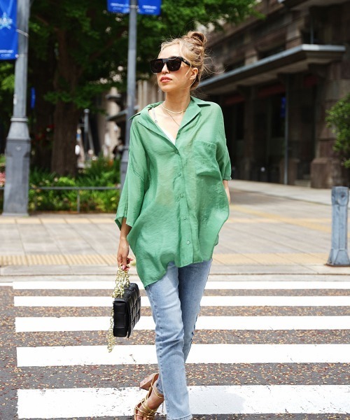 esutoreja（エストレジャ）の「スリムフィットデニム（デニムパンツ・レディース・ブルー・S/M）」の3枚目の写真