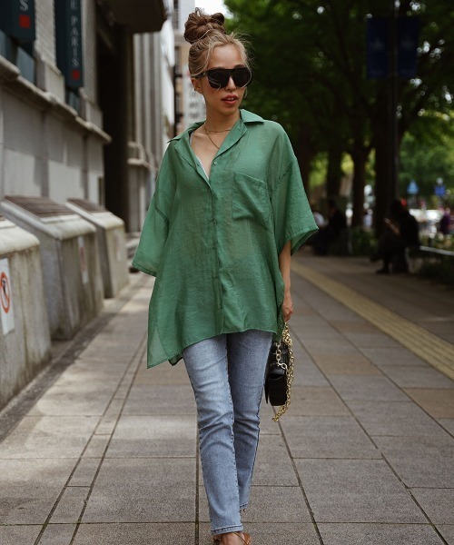 esutoreja（エストレジャ）の「スリムフィットデニム（デニムパンツ・レディース・ブルー・S/M）」の8枚目の写真