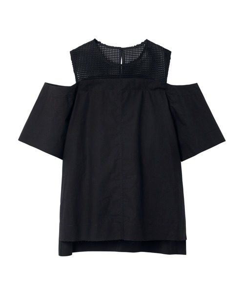 ルシェルブルー　 メッシュシャツ LE CIEL BLEU（ルシェルブルー）の「メッシュシアーシャツ
