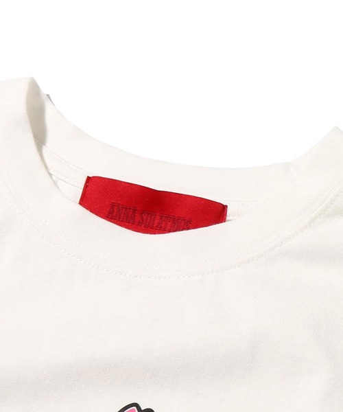 ANNA SUI（アナスイ）の「ANNA SUI ATMOS チビＴshirt  【SP】（Tシャツ/カットソー・レディース・ホワイト/ラベンダー/ブラック・M/L）」の14枚目の写真