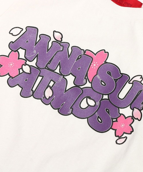 ANNA SUI（アナスイ）の「ANNA SUI ATMOS チビＴshirt  【SP】（Tシャツ/カットソー・レディース・ホワイト/ラベンダー/ブラック・M/L）」の22枚目の写真