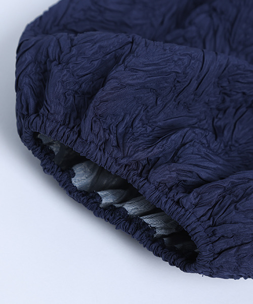 SUGAR BISKET（シュガービスケット）の「パフスリーブペプラムブラウス（シャツ/ブラウス・レディース・ホワイト/ネイビー/イエロー/ミント/グレイッシュベージュ・M/L）」の8枚目の写真