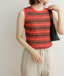 URBAN RESEARCH DOORS | ハリヌキリブボーダー(ニット/セーター)