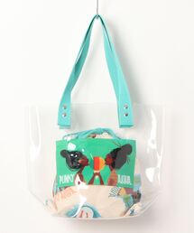 【PUNKY ALOHA】PVC クリア トートバッグ