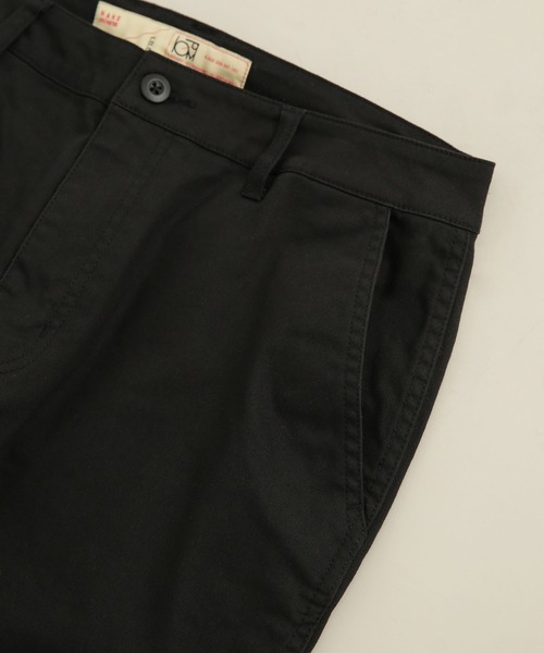 NANO universe(ナノユニバース)の「LB.04/ストレッチテーパードチノパンツ(チノパンツ・メンズ・ブラック/ベージュ/ネイビー・S/M/L/XL)」の9枚目の写真