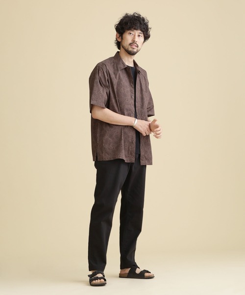 NANO universe(ナノユニバース)の「LB.04/ストレッチテーパードチノパンツ(チノパンツ・メンズ・ブラック/ベージュ/ネイビー・S/M/L/XL)」の14枚目の写真