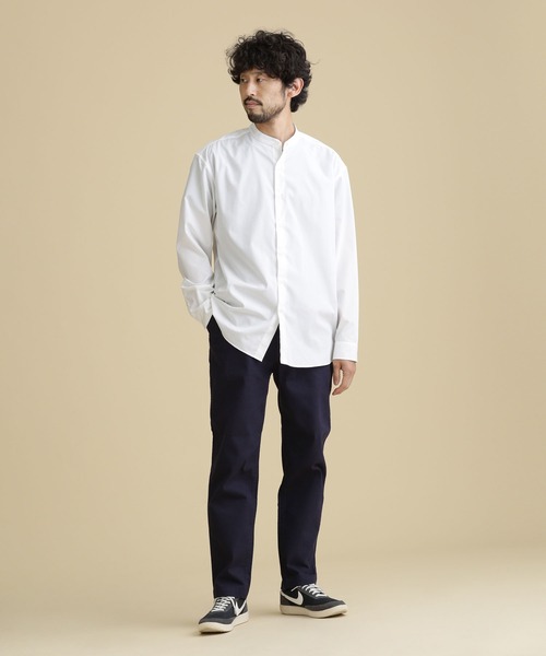 NANO universe(ナノユニバース)の「LB.04/ストレッチテーパードチノパンツ(チノパンツ・メンズ・ブラック/ベージュ/ネイビー・S/M/L/XL)」の20枚目の写真