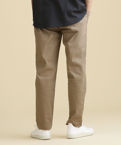 NANO universe(ナノユニバース)の「LB.04/ストレッチテーパードチノパンツ(チノパンツ・メンズ・ブラック/ベージュ/ネイビー・S/M/L/XL)」の5枚目の写真