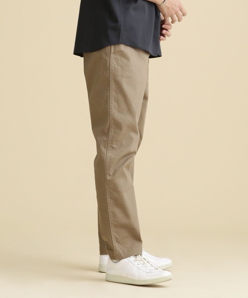 NANO universe(ナノユニバース)の「LB.04/ストレッチテーパードチノパンツ(チノパンツ・メンズ・ブラック/ベージュ/ネイビー・S/M/L/XL)」の6枚目の写真