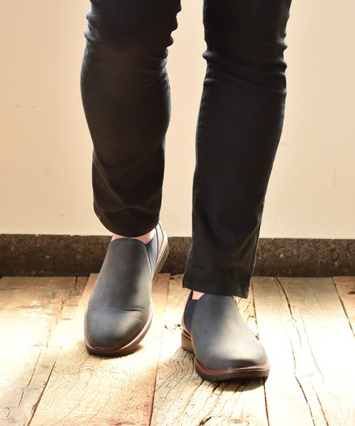 SVEC（シュベック）の「ローカット サイドゴア スリッポン スニーカー（スリッポン・メンズ・ブラック/ブラウン/ネイビー・41/44/42/40/46/43/45）」の11枚目の写真