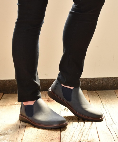 SVEC（シュベック）の「ローカット サイドゴア スリッポン スニーカー（スリッポン・メンズ・ブラック/ブラウン/ネイビー・41/44/42/40/46/43/45）」の12枚目の写真