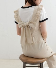 OLIVE des OLIVE | フリルサロペット(サロペット/オーバーオール)