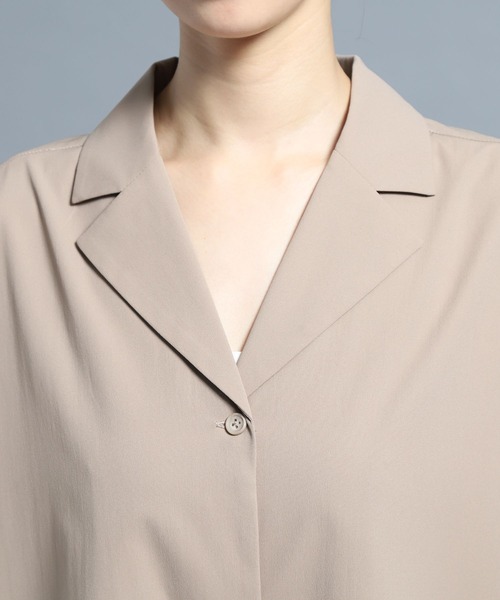 HEREIAM(ヘレイアム)の「【HEREIAM】撥水/ルーズフィットドレス(ワンピース・レディース・ブラック/ベージュ・SMALL/MEDIUM)」の8枚目の写真