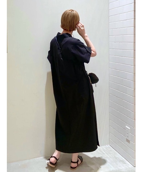 HEREIAM(ヘレイアム)の「【HEREIAM】撥水/ルーズフィットドレス(ワンピース・レディース・ブラック/ベージュ・SMALL/MEDIUM)」の19枚目の写真