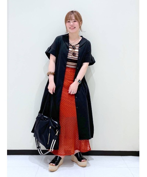 HEREIAM(ヘレイアム)の「【HEREIAM】撥水/ルーズフィットドレス(ワンピース・レディース・ブラック/ベージュ・SMALL/MEDIUM)」の20枚目の写真