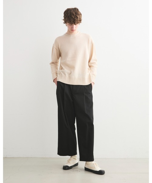 Traditional Weatherwear（トラディショナルウェザーウェア）の「UNIONSLACKS101（その他パンツ・メンズ・ホワイト/ブラック・S/M/XS）」の9枚目の写真